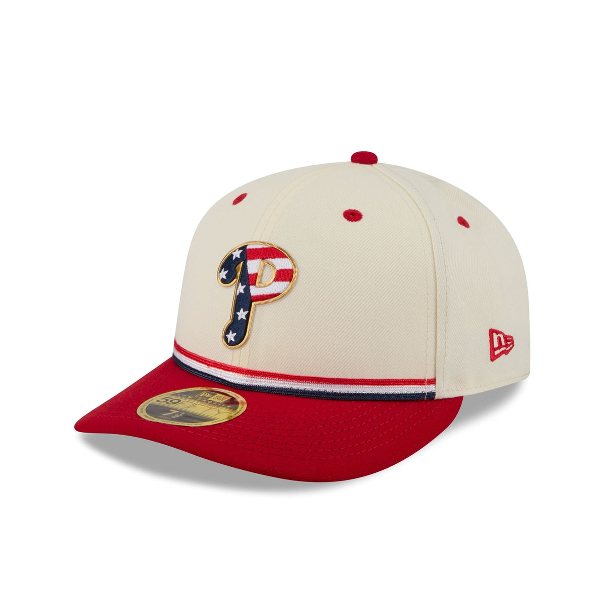 Philadelphia Phillies Independence Day 2026 Low Profile 59FIFTY Fitted Hat