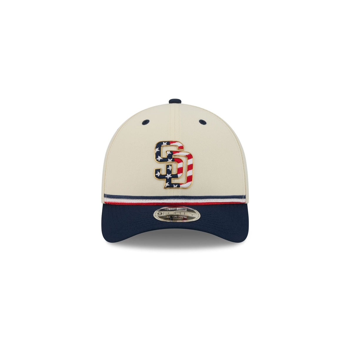 San Diego Padres Independence Day 2026 Kids 9FORTY M-Crown Snapback Hat