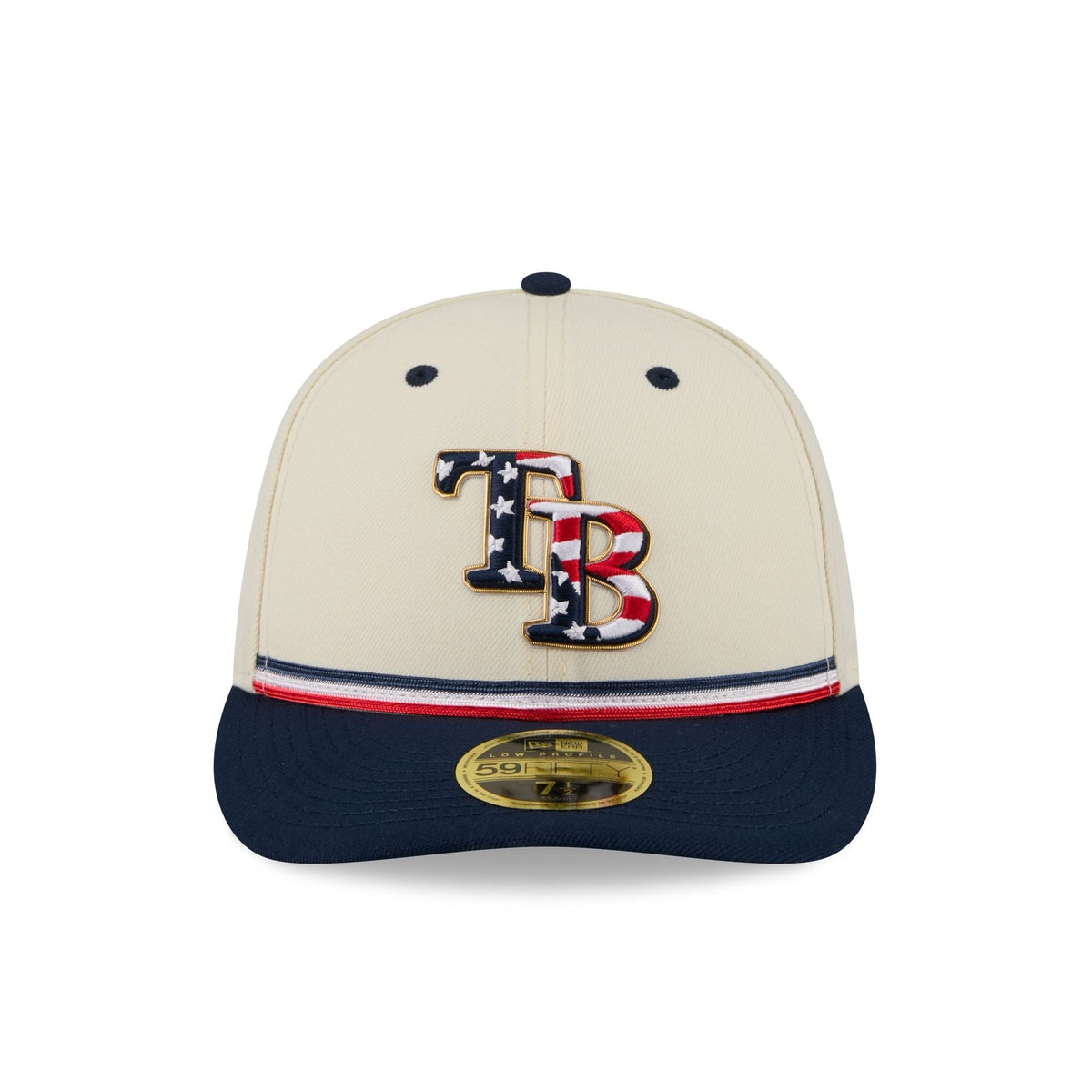 Tampa Bay Rays Independence Day 2026 Low Profile 59FIFTY Fitted Hat