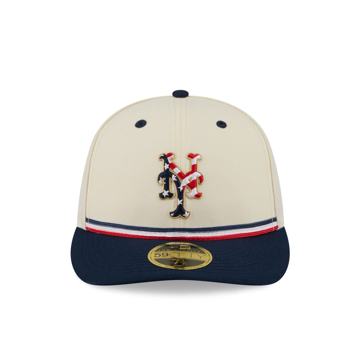 New York Mets Independence Day 2026 Low Profile 59FIFTY Fitted Hat