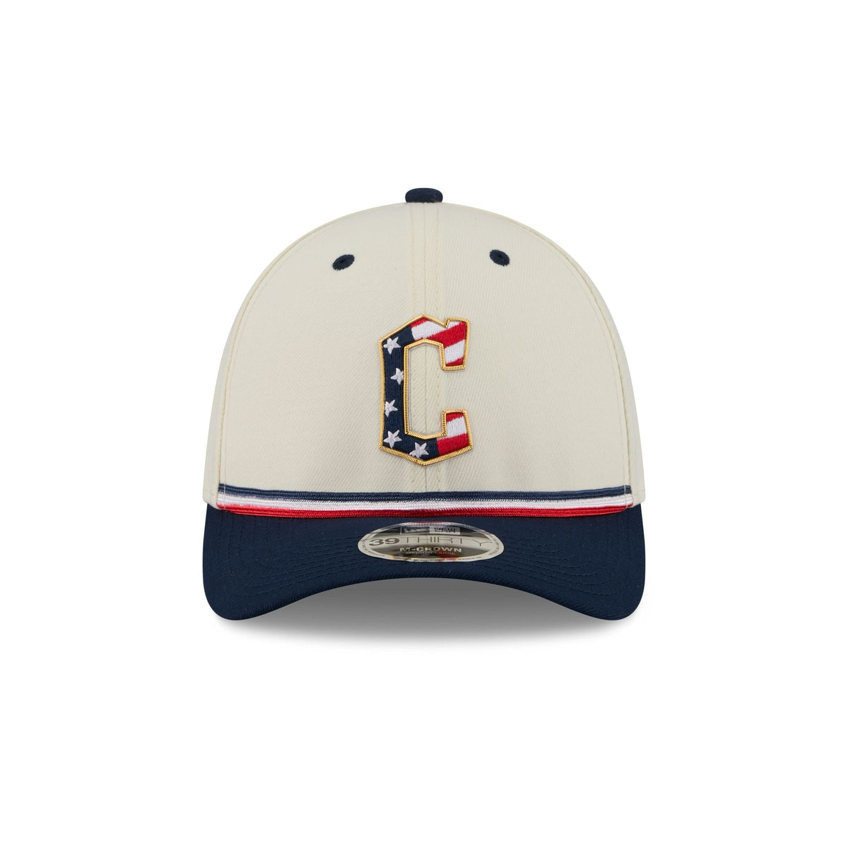 Cleveland Guardians Independence Day 2026 39THIRTY M-Crown Stretch Fit Hat