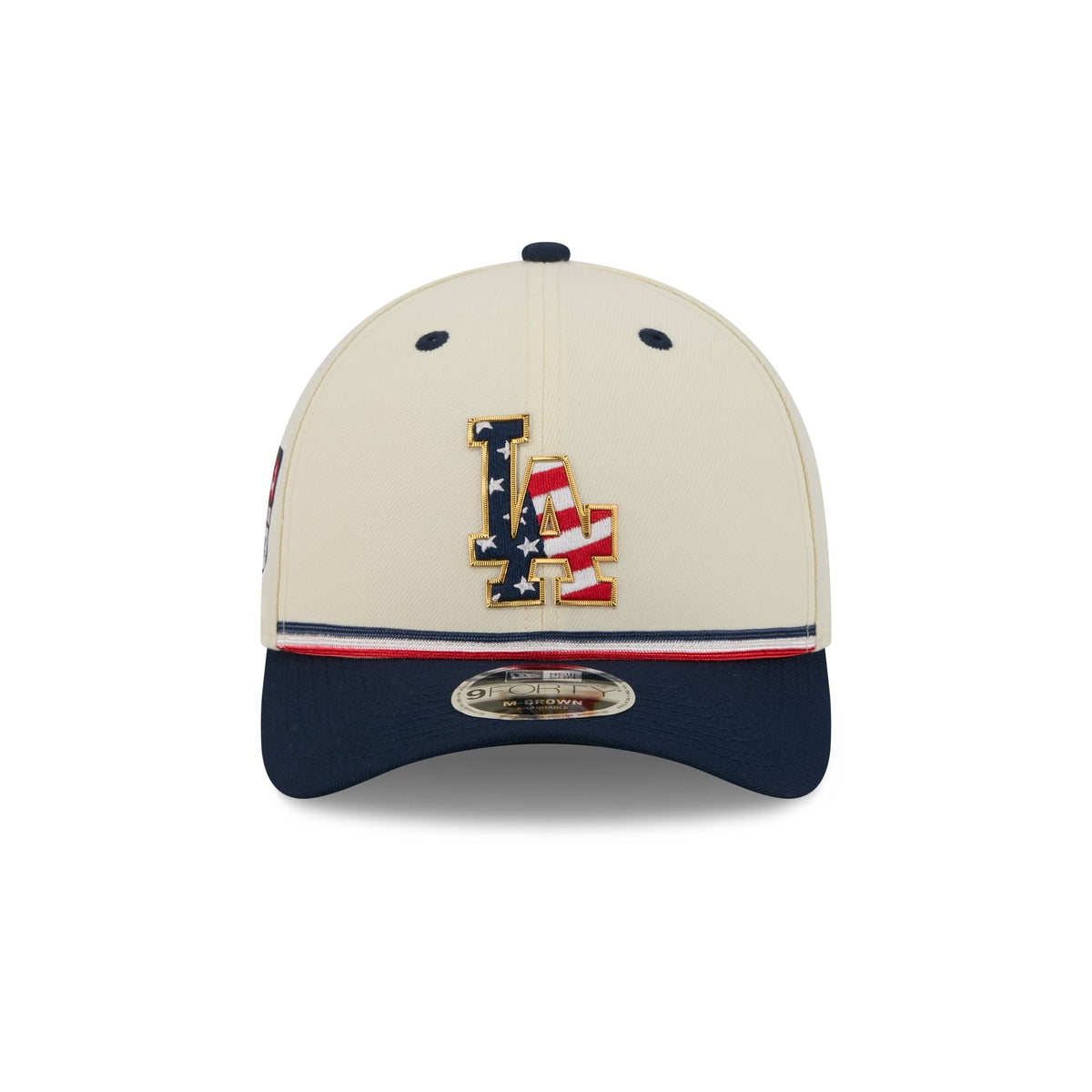 Los Angeles Dodgers Independence Day 2026 9FORTY M-Crown Snapback Hat