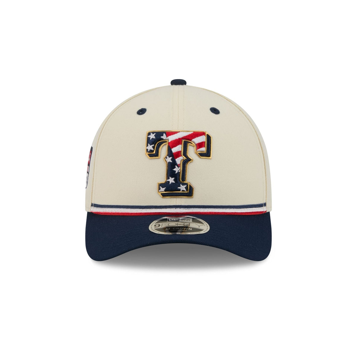 Texas Rangers Independence Day 2026 9FORTY M-Crown Snapback Hat