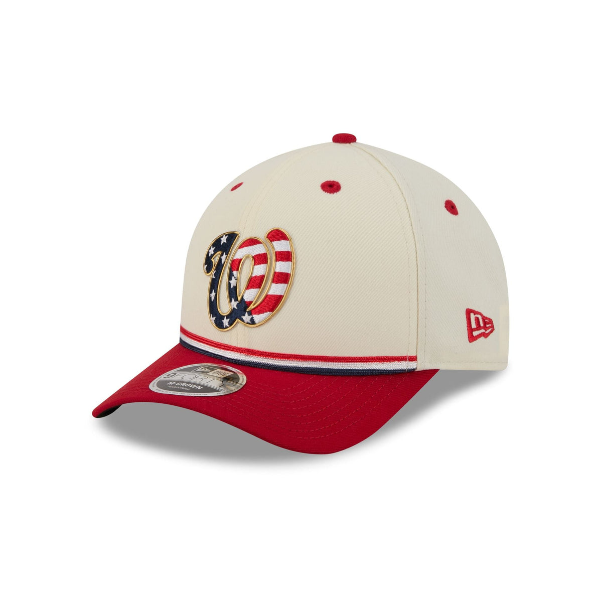 Washington Nationals Independence Day 2026 9FORTY M-Crown Snapback Hat