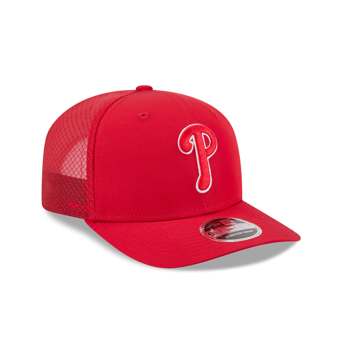 Philadelphia Phillies 2026 Batting Practice Fan Pack 9SEVENTY Stretch-Snap Hat