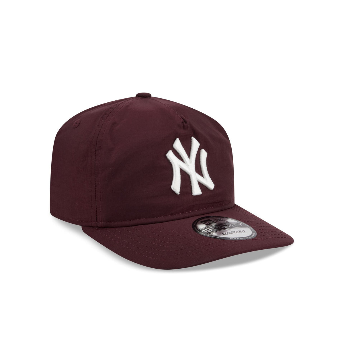 New York Yankees Burgundy Nylon 19TWENTY Adjustable Hat