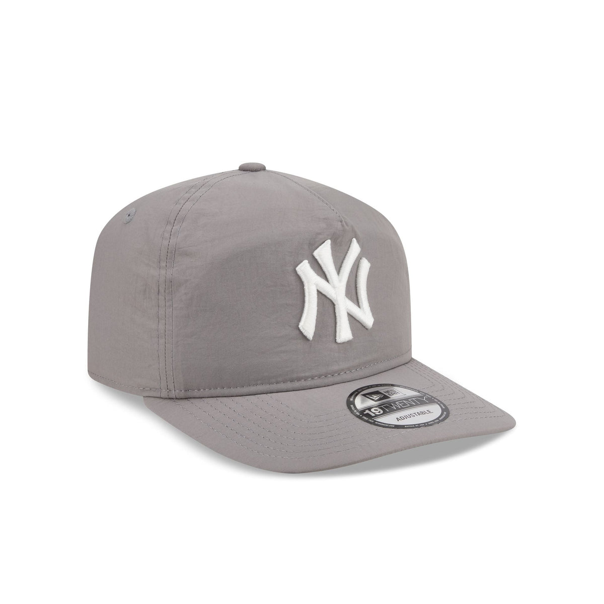 New York Yankees Gray Nylon 19TWENTY Adjustable Hat