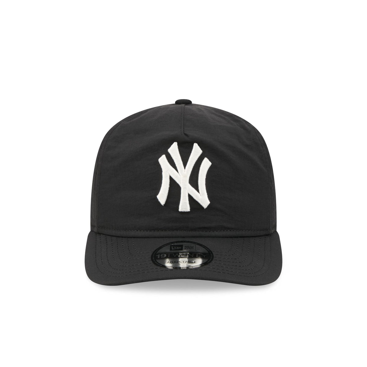 New York Yankees Black Nylon 19TWENTY Adjustable Hat