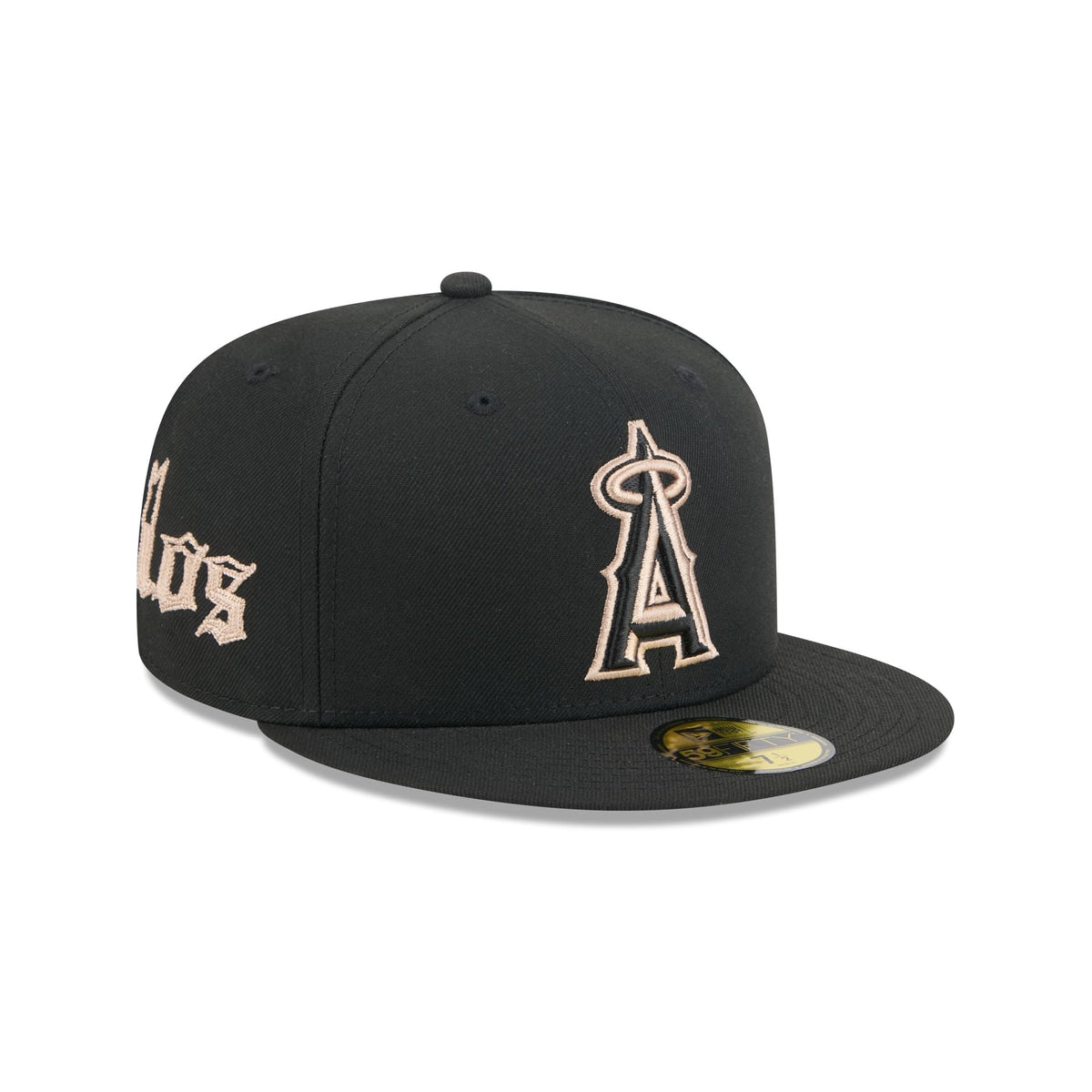 Los Angeles Angels Gothic Lettering 59FIFTY Fitted Hat