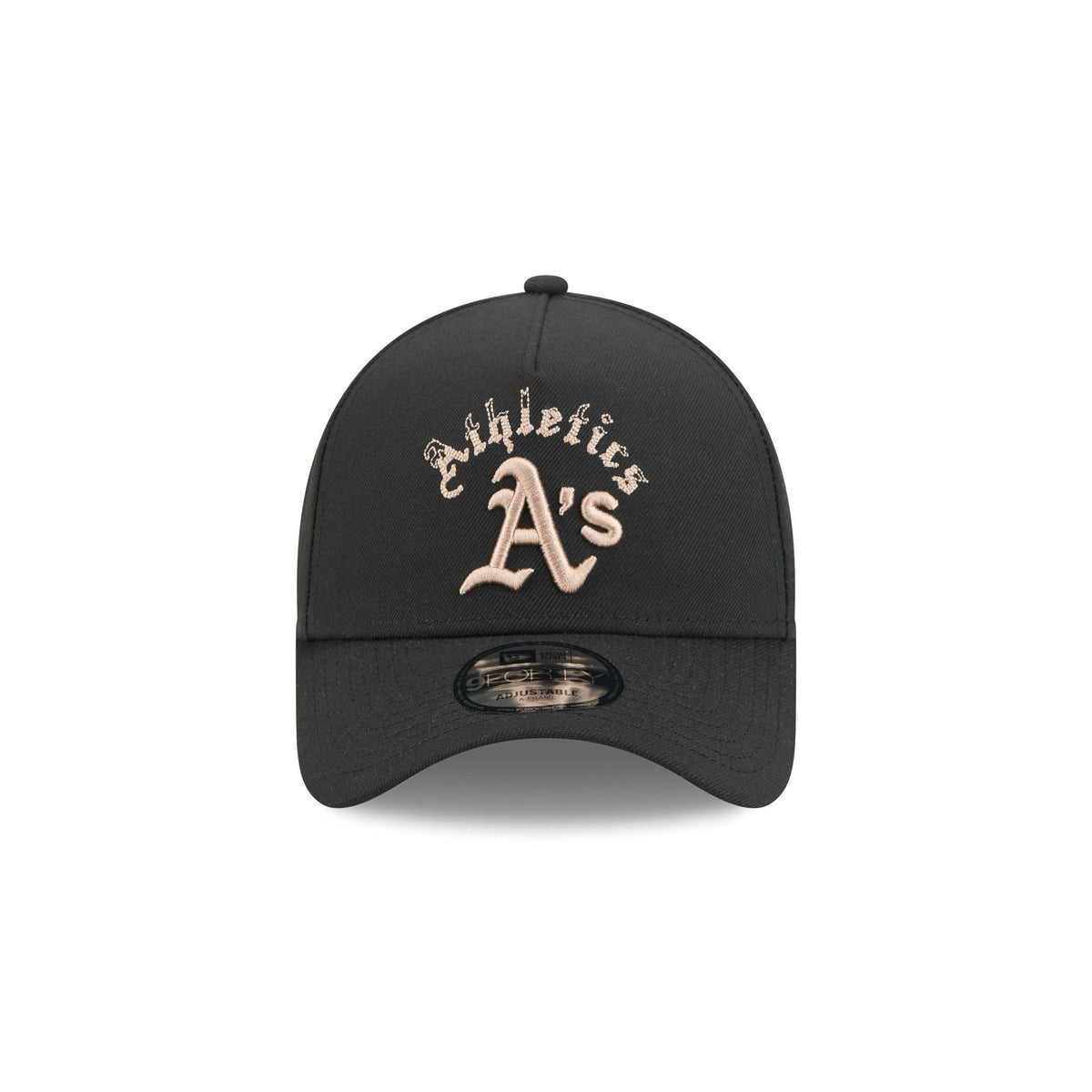 Athletics Gothic Lettering 9FORTY A-Frame Snapback Hat
