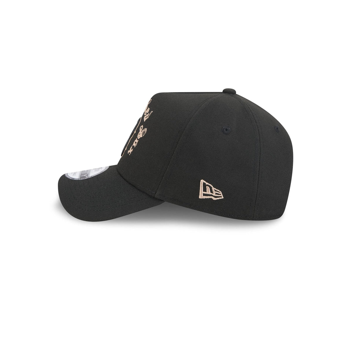 Boston Red Sox Gothic Lettering 9FORTY A-Frame Snapback Hat