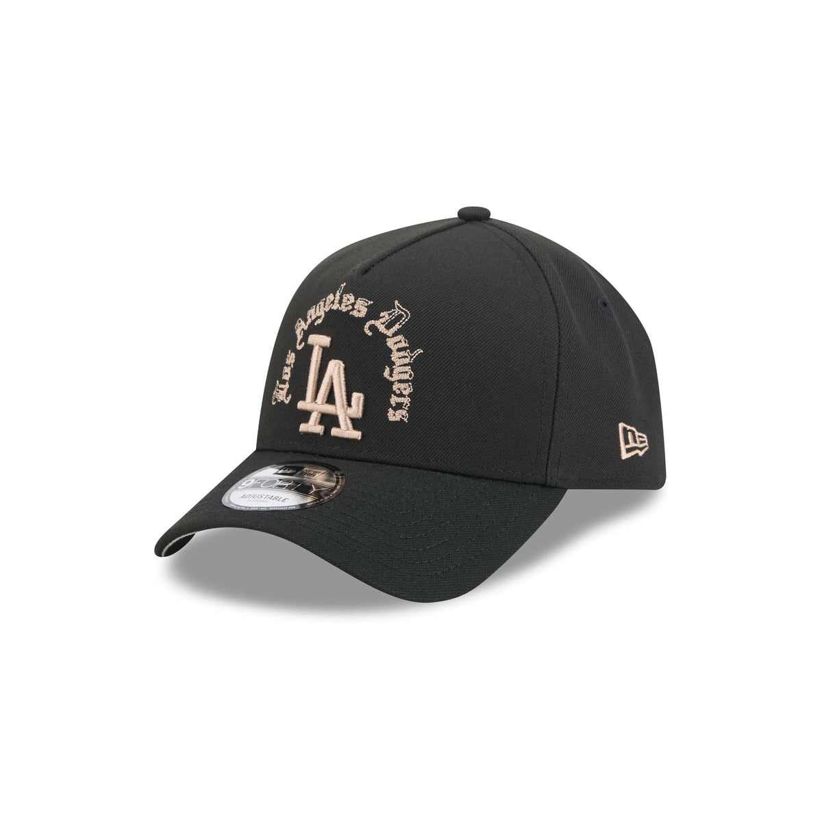 Los Angeles Dodgers Gothic Lettering 9FORTY A-Frame Snapback Hat