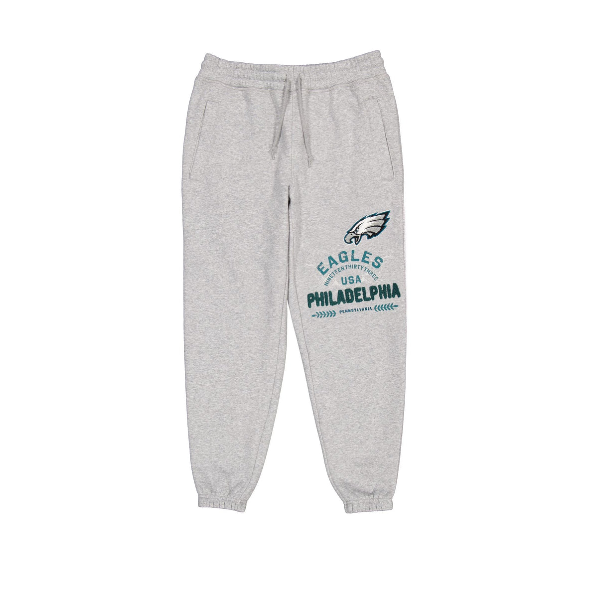 Philadelphia Eagles Heather Gray Varsity Sweatpants