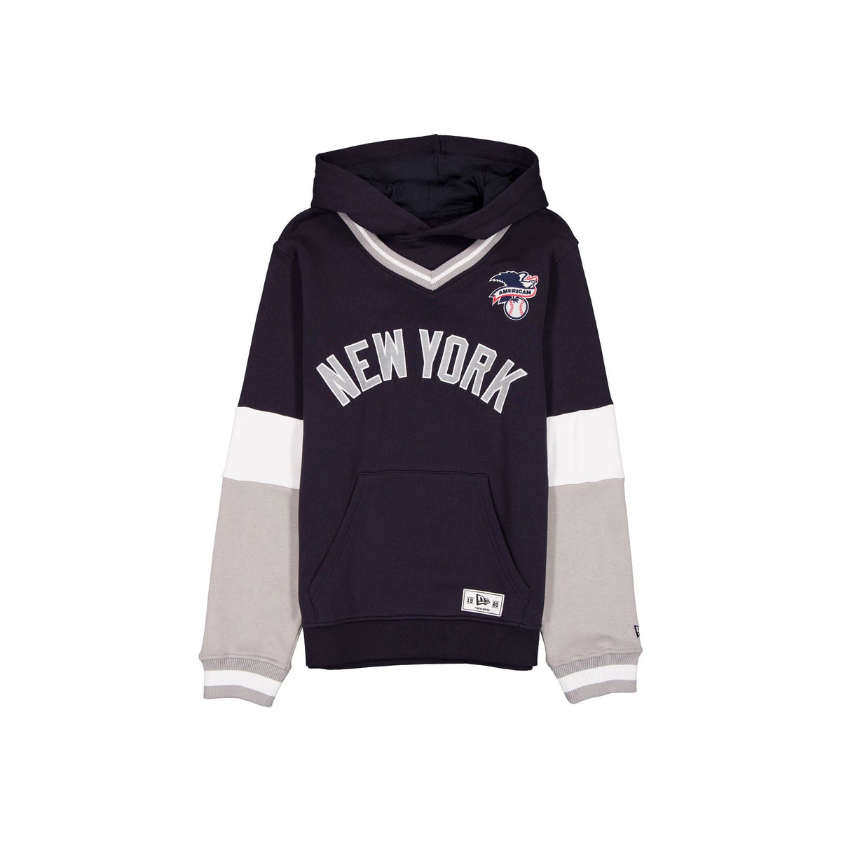 New York Yankees V-Neck Hoodie