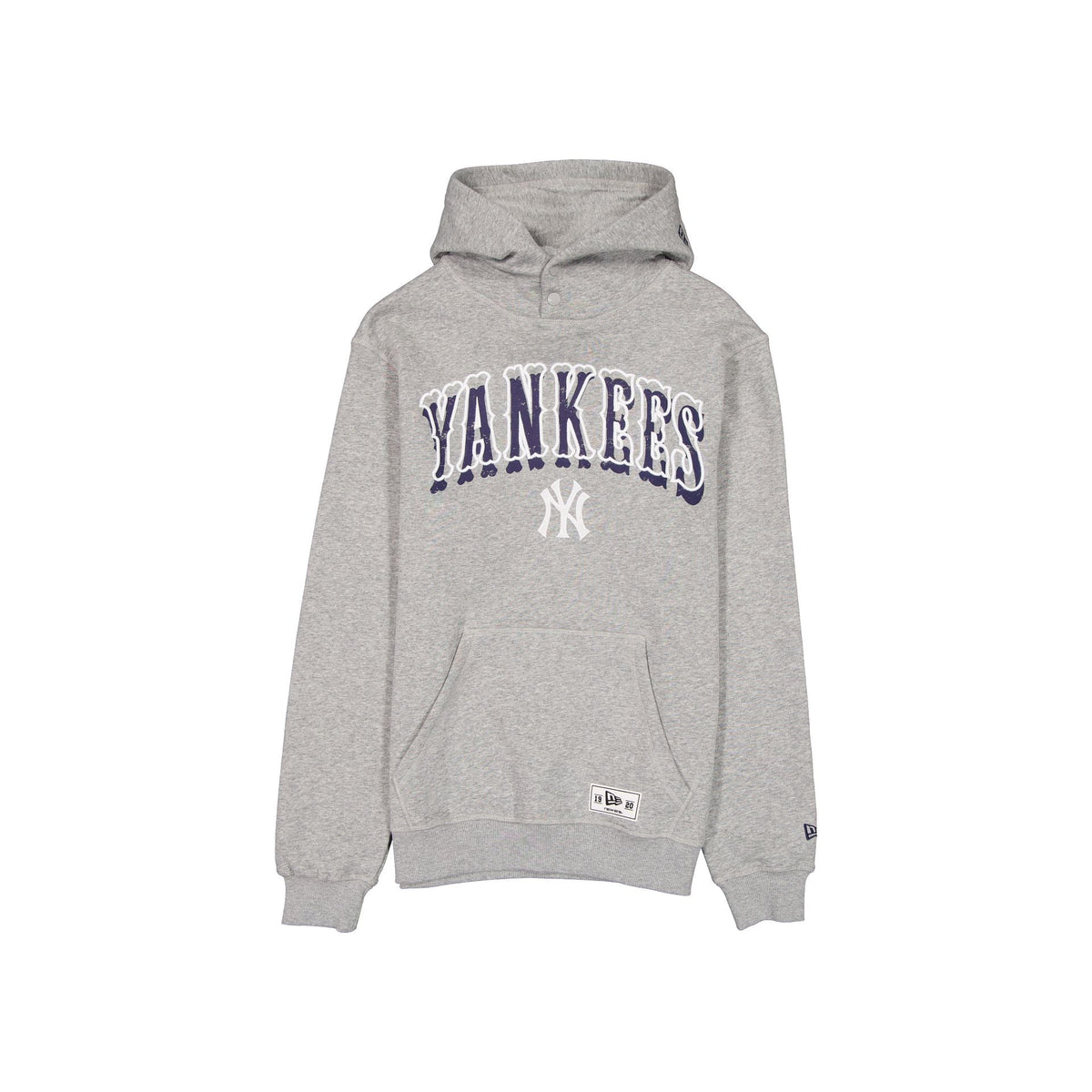 New York Yankees Heather Gray Varsity Hoodie