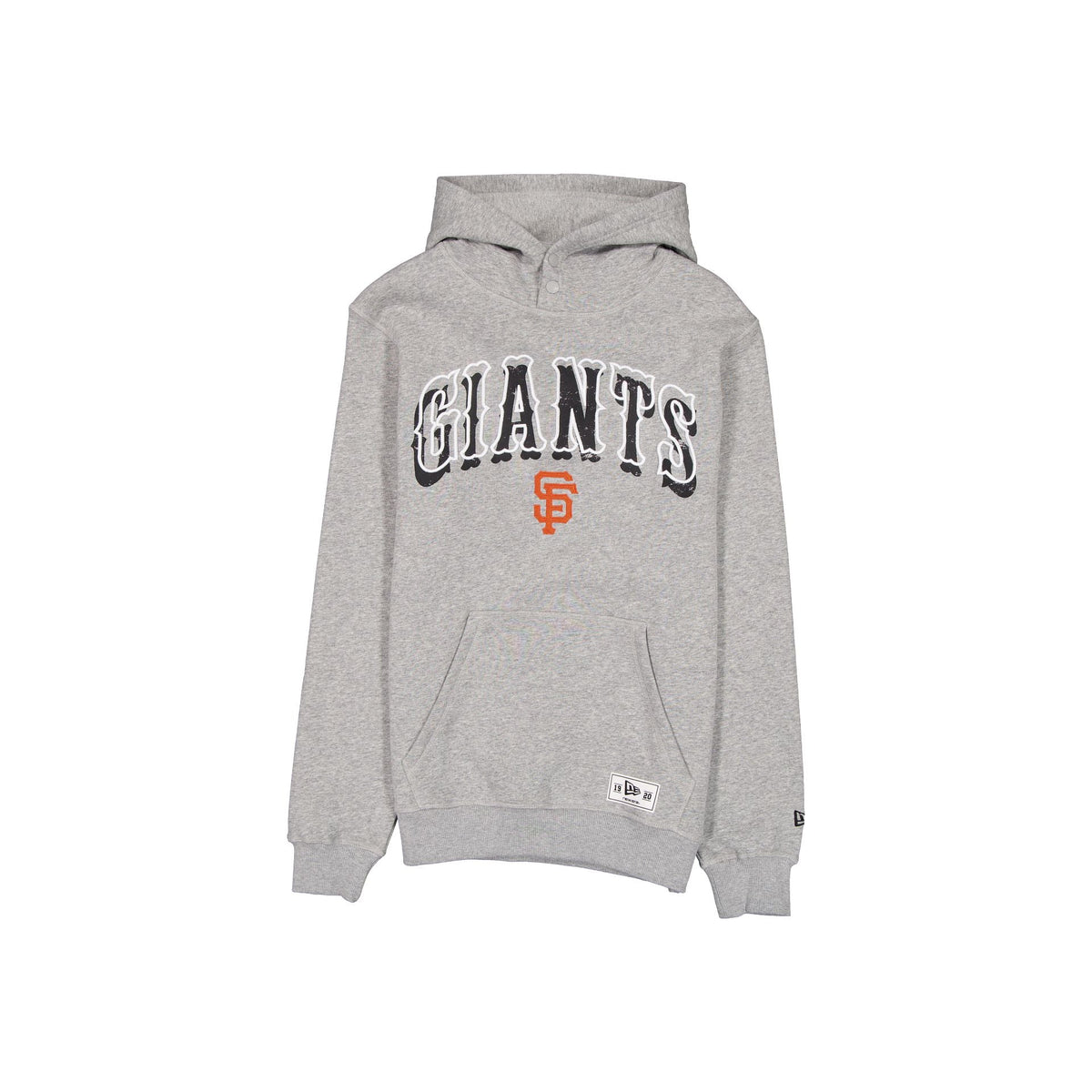 San Francisco Giants Heather Gray Varsity Hoodie