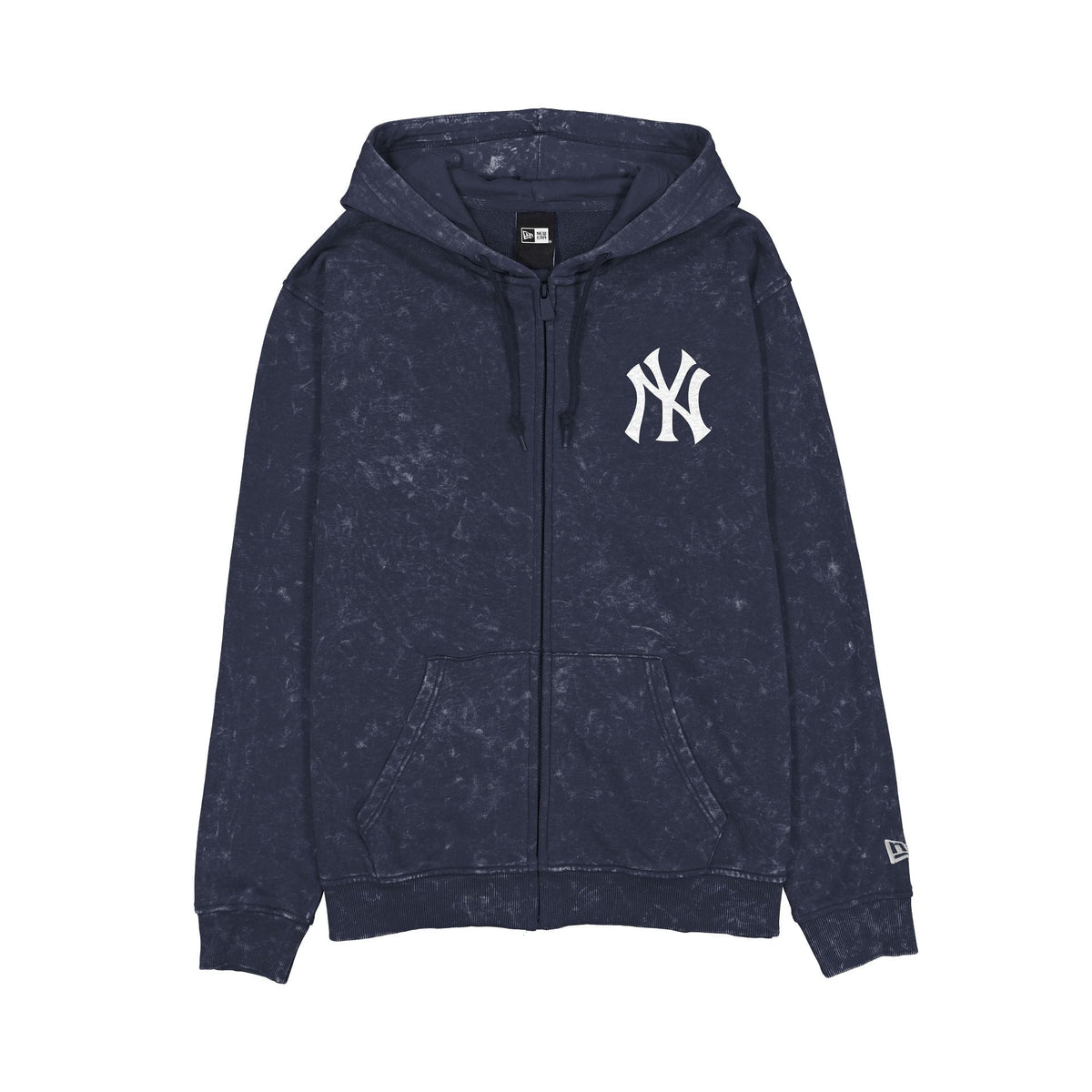 New York Yankees Washed Graphic Full-Zip Hoodie