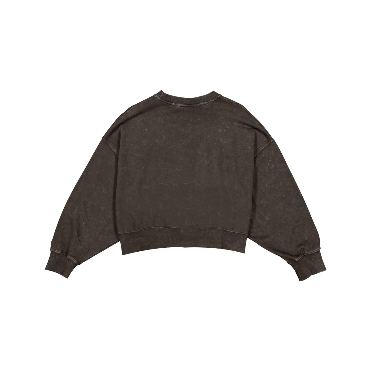 San Diego Padres Women's Throwback Cropped Washed Crewneck