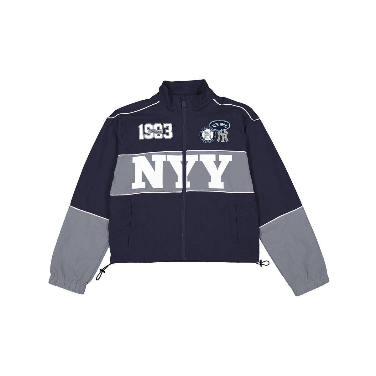 New York Yankees Women's Cropped Windbreaker