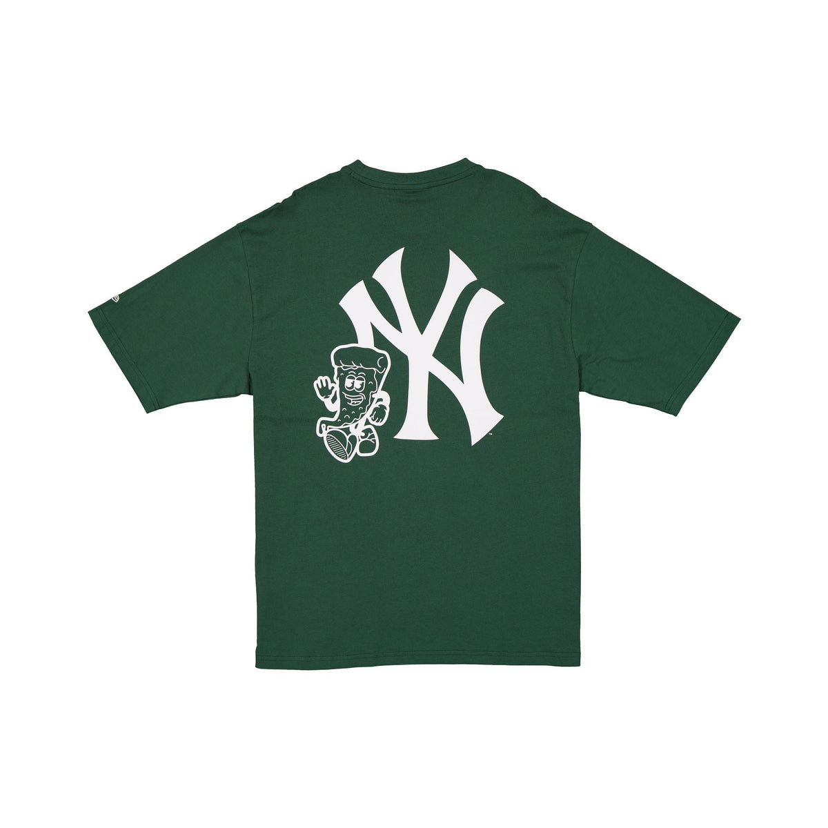 New York Yankees Pizza Green Graphic T-Shirt
