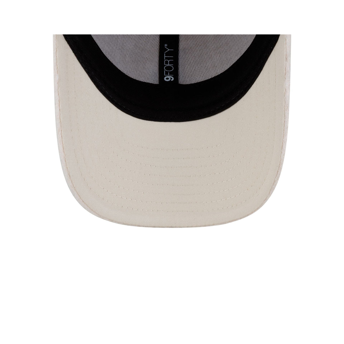 Los Angeles Dodgers Cream Winter Borg Women's 9FORTY M-Crown Snapback Hat