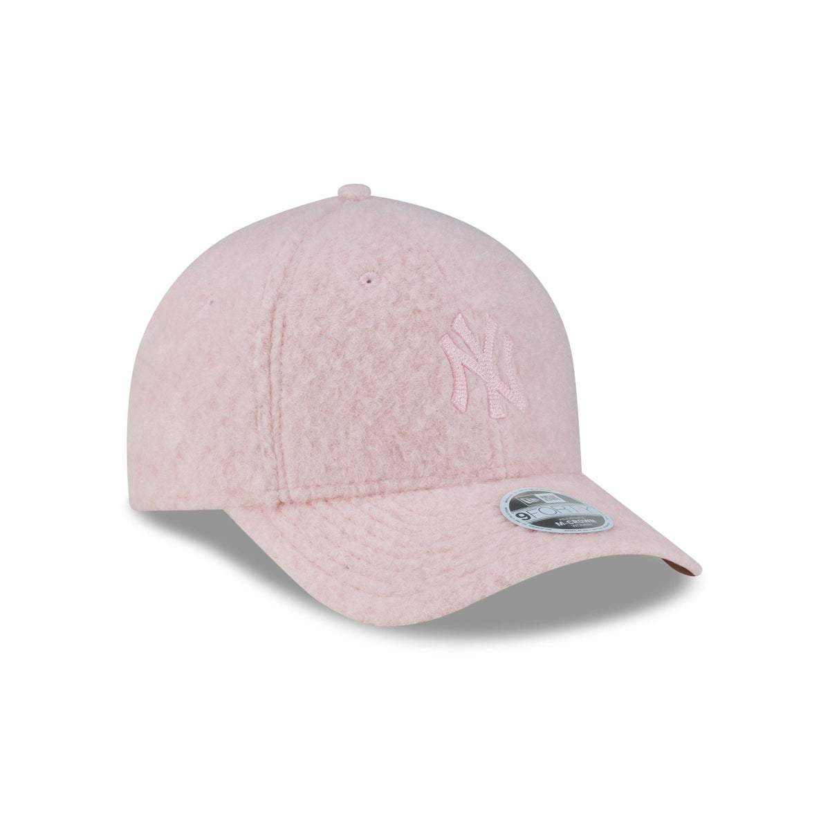 New York Yankees Pink Winter Borg Women's 9FORTY M-Crown Snapback Hat