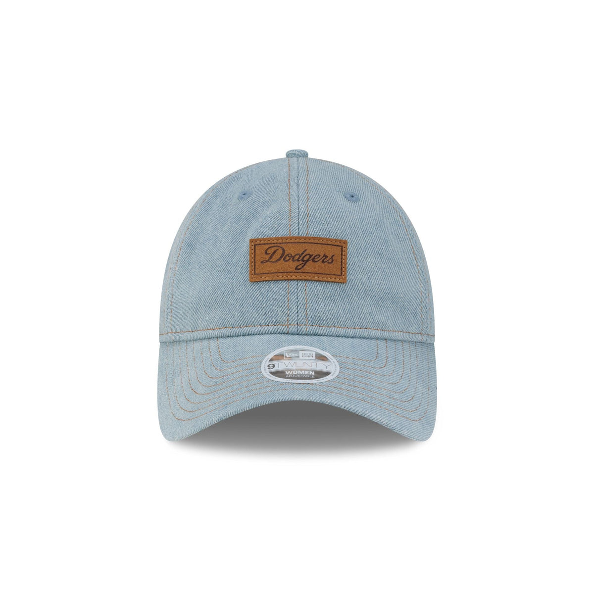 Los Angeles Dodgers Sky Blue Denim Women's 9TWENTY Adjustable Hat