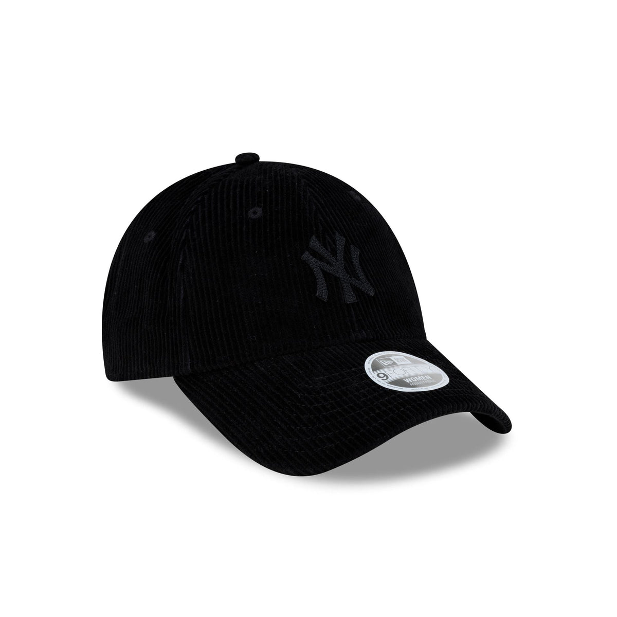 New York Yankees Black Corduroy Women's 9FORTY Adjustable Hat