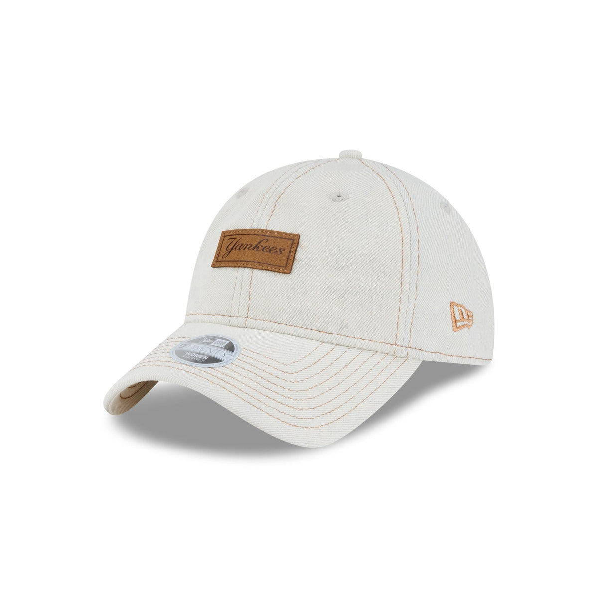 New York Yankees Stone Denim Women's 9TWENTY Adjustable Hat