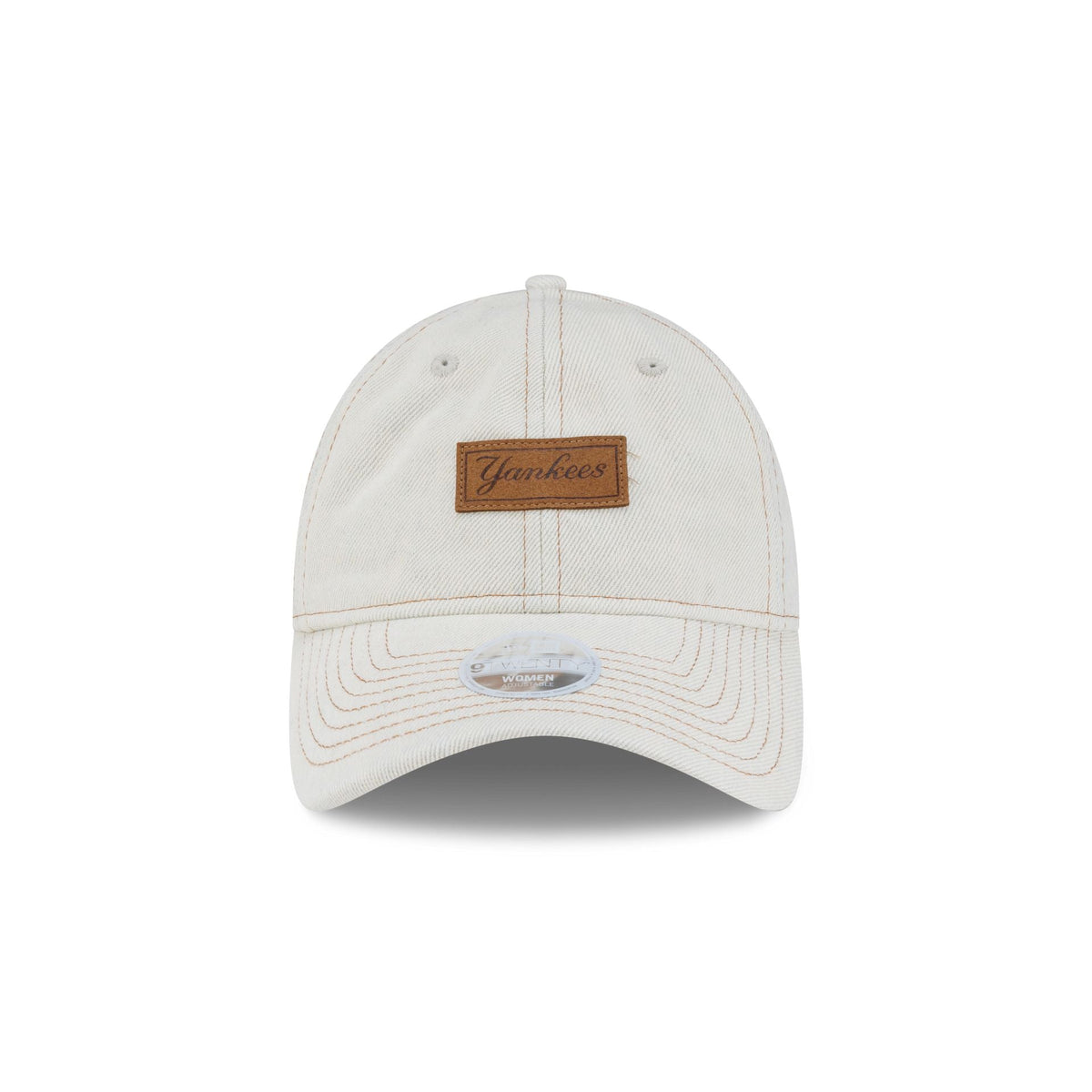 New York Yankees Stone Denim Women's 9TWENTY Adjustable Hat