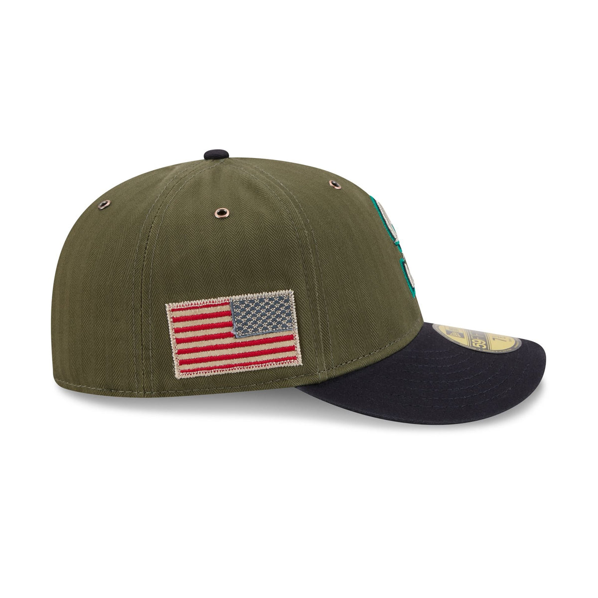 Seattle Mariners Three Looms American Herringbone 59FIFTY Fitted Hat