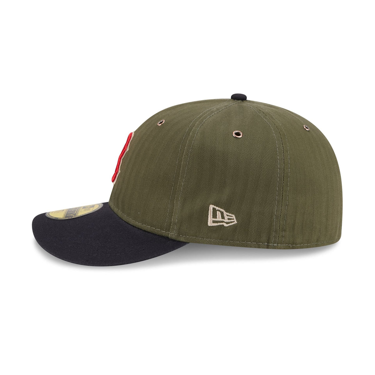 Boston Red Sox Three Looms American Herringbone 59FIFTY Fitted Hat