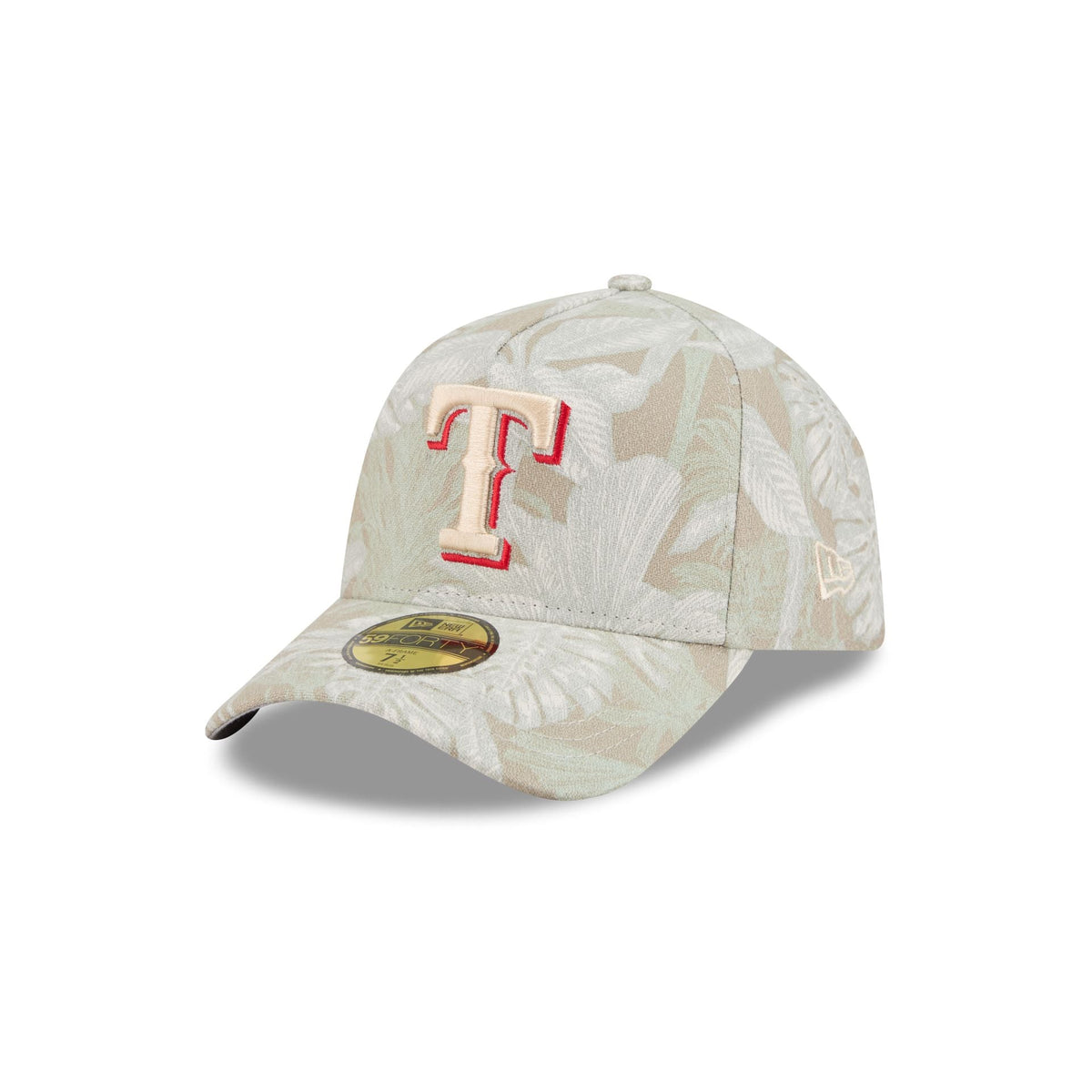 Texas Rangers Three Looms Leafy Palm 59FORTY A-Frame Fitted Hat