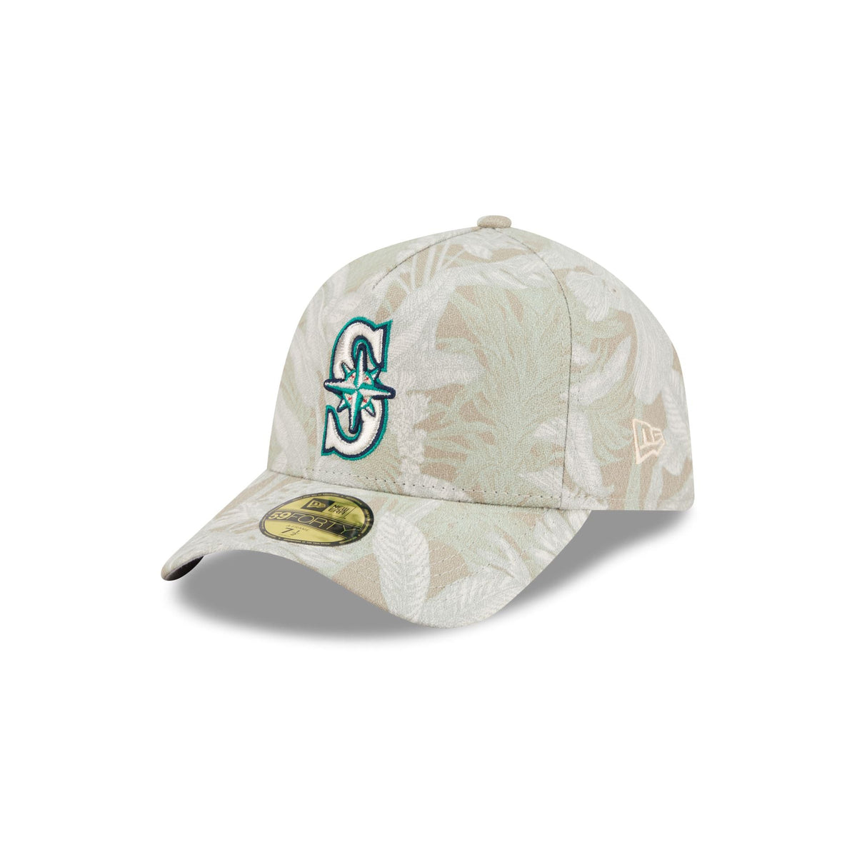 Seattle Mariners Three Looms Leafy Palm 59FORTY A-Frame Fitted Hat