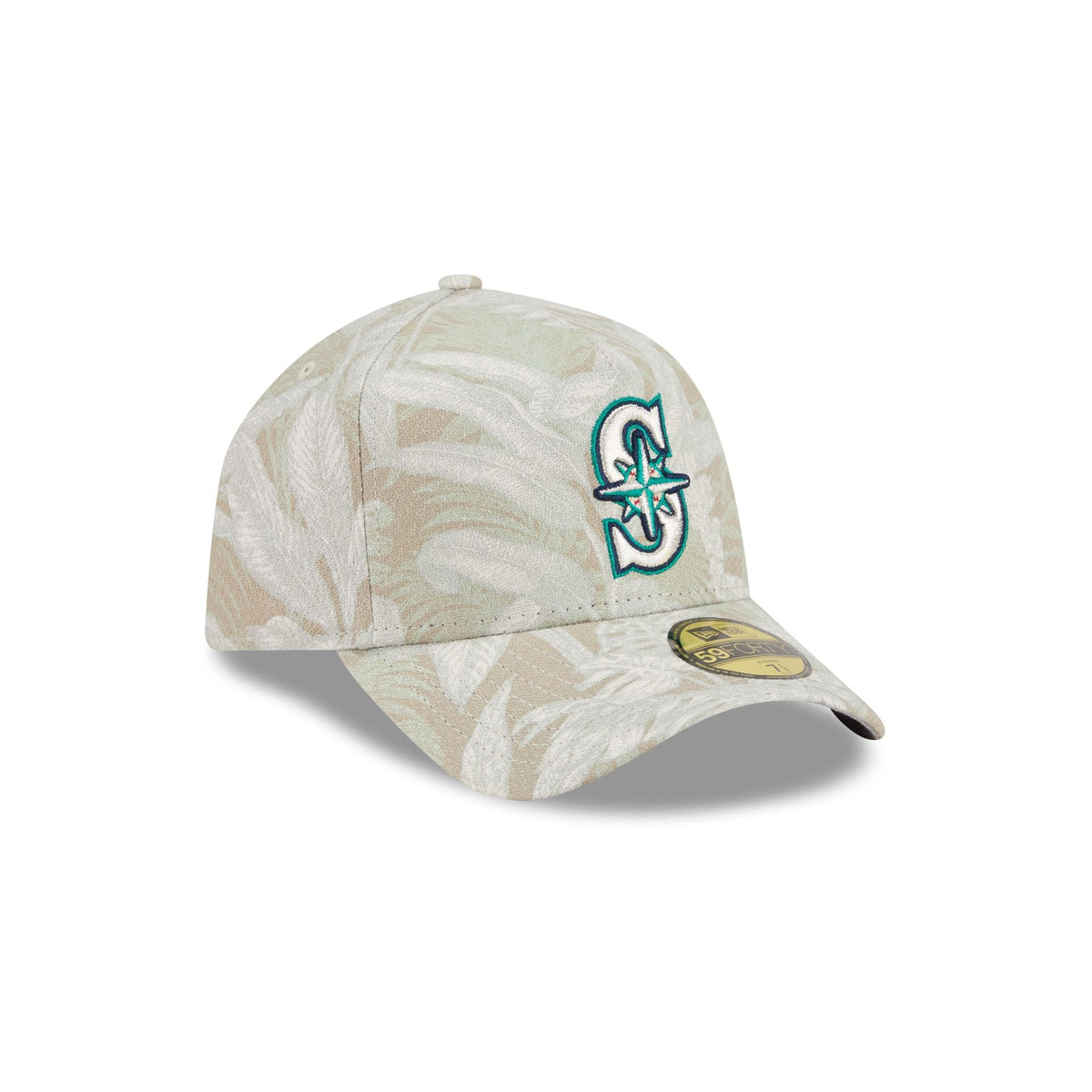 Seattle Mariners Three Looms Leafy Palm 59FORTY A-Frame Fitted Hat