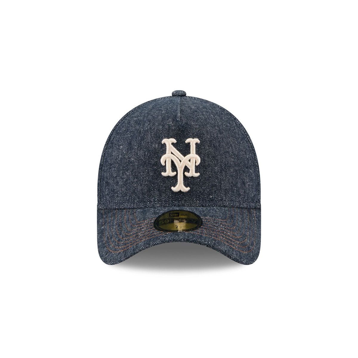 New York Mets Denim 59FORTY A-Frame Fitted Hat