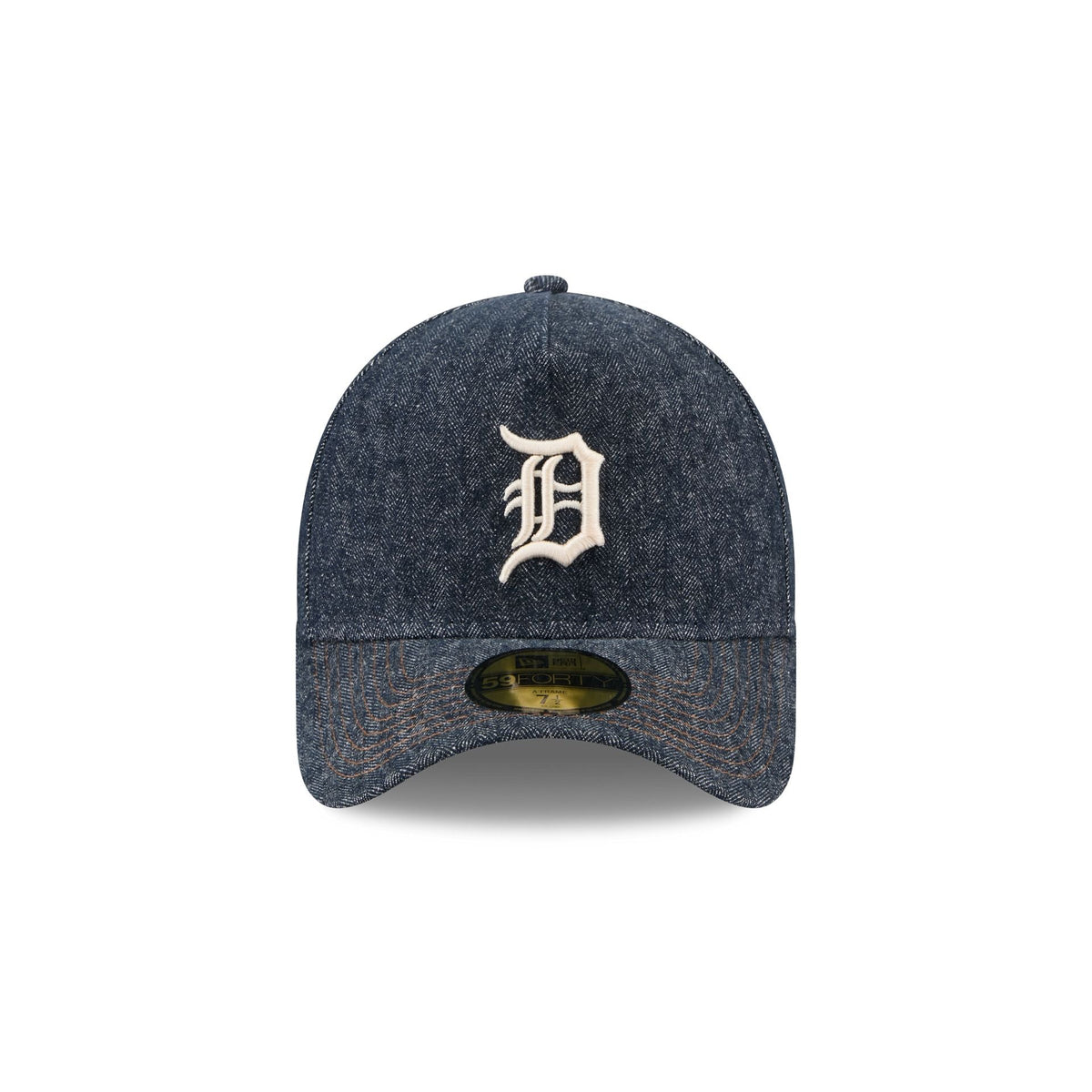 Detroit Tigers Denim 59FORTY A-Frame Fitted Hat