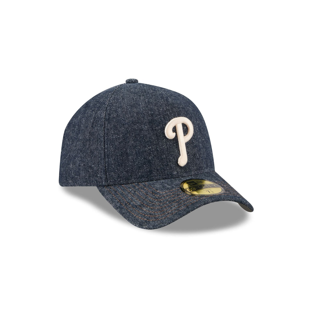 Philadelphia Phillies Denim 59FORTY A-Frame Fitted Hat