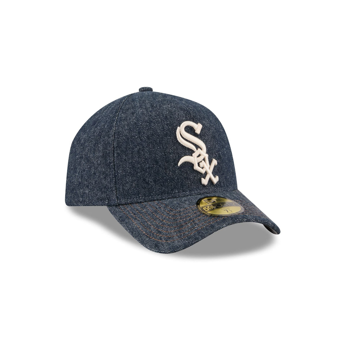 Chicago White Sox Denim 59FORTY A-Frame Fitted Hat