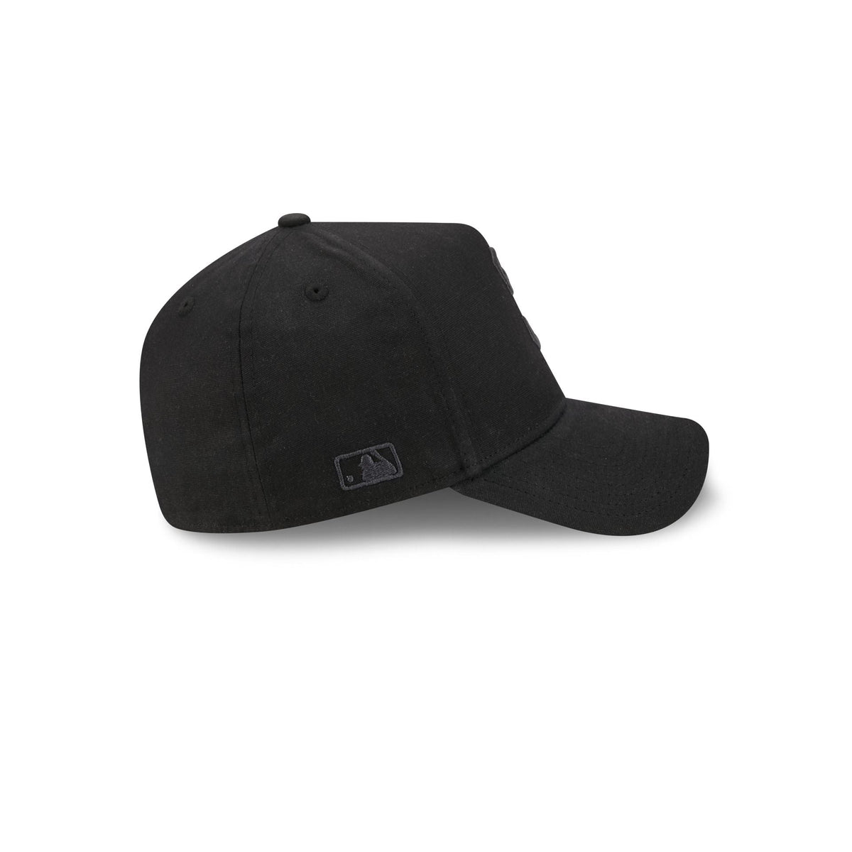 San Francisco Giants Waxed Canvas Black 59FORTY A-Frame Fitted Hat
