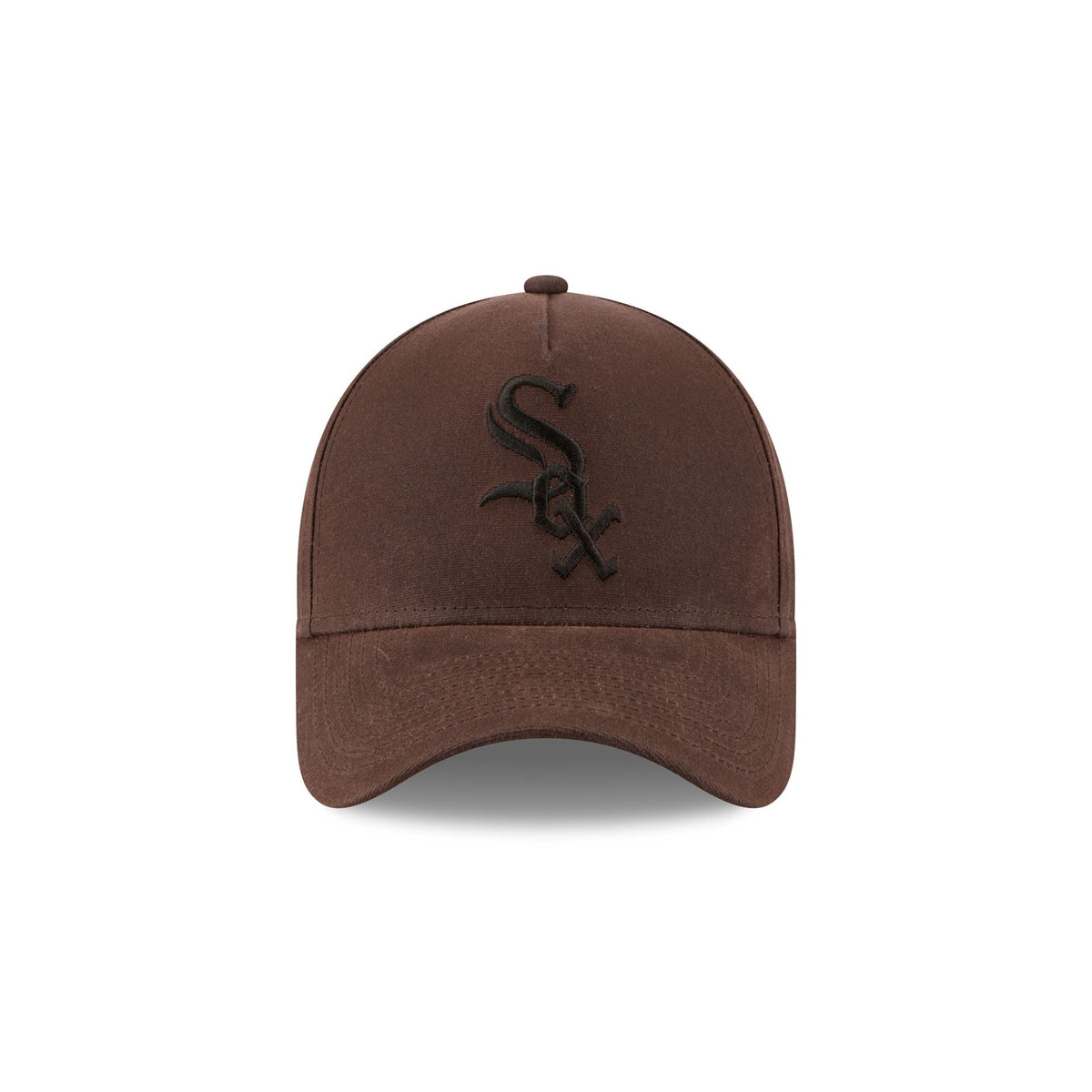 Chicago White Sox Waxed Canvas Brown 59FORTY A-Frame Fitted Hat