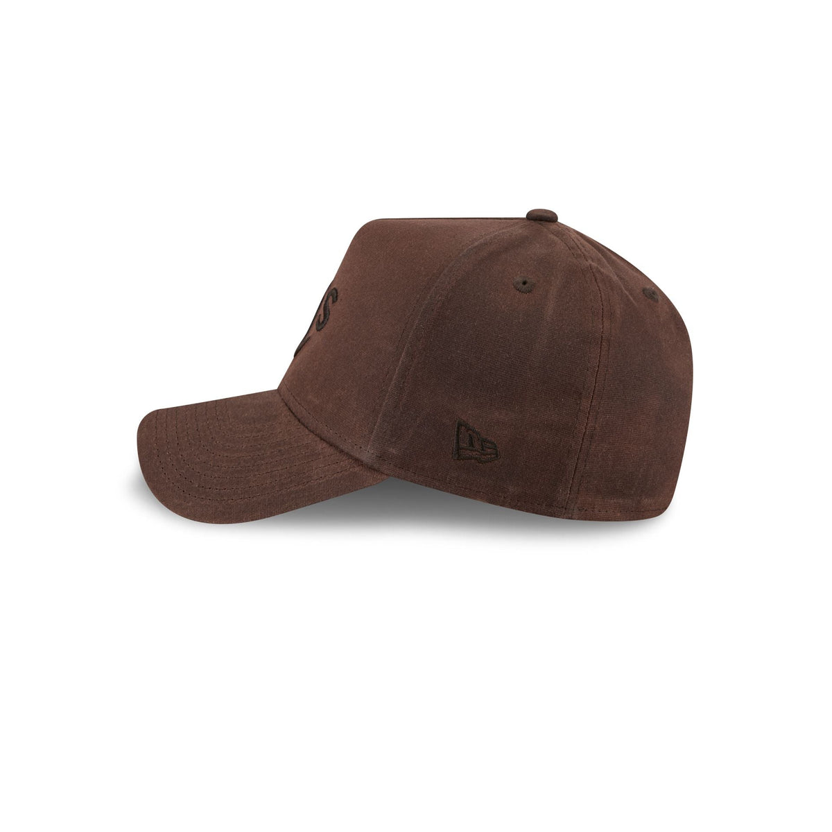 Athletics Waxed Canvas Brown 59FORTY A-Frame Fitted Hat