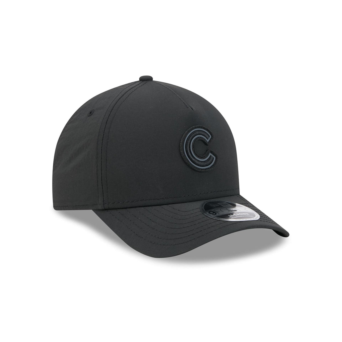 Alpha Industries x Chicago Cubs Nylon Black 9FORTY M-Crown A-Frame Snapback Hat