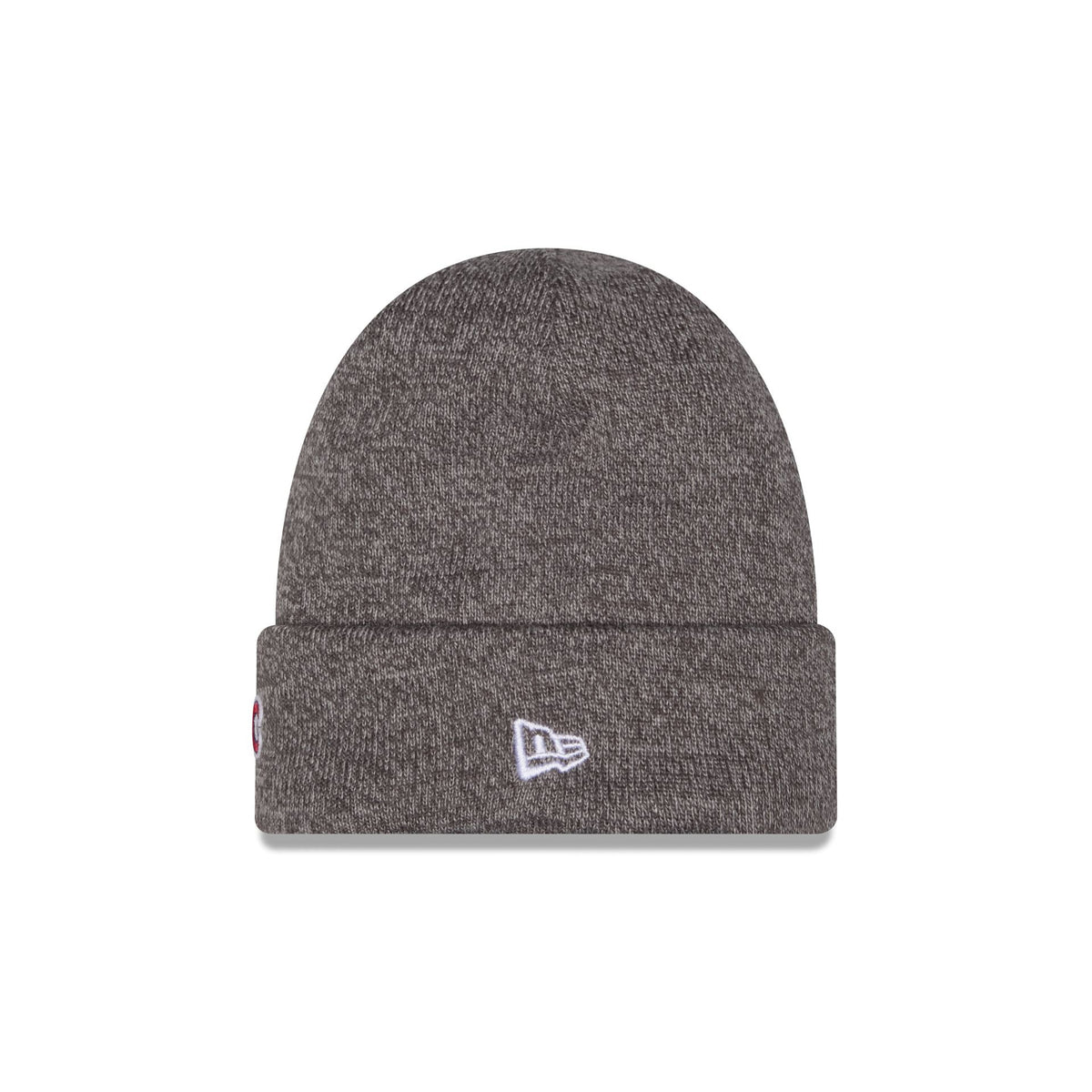 Chicago Cubs Heather Gray Tonal Beanie Hat