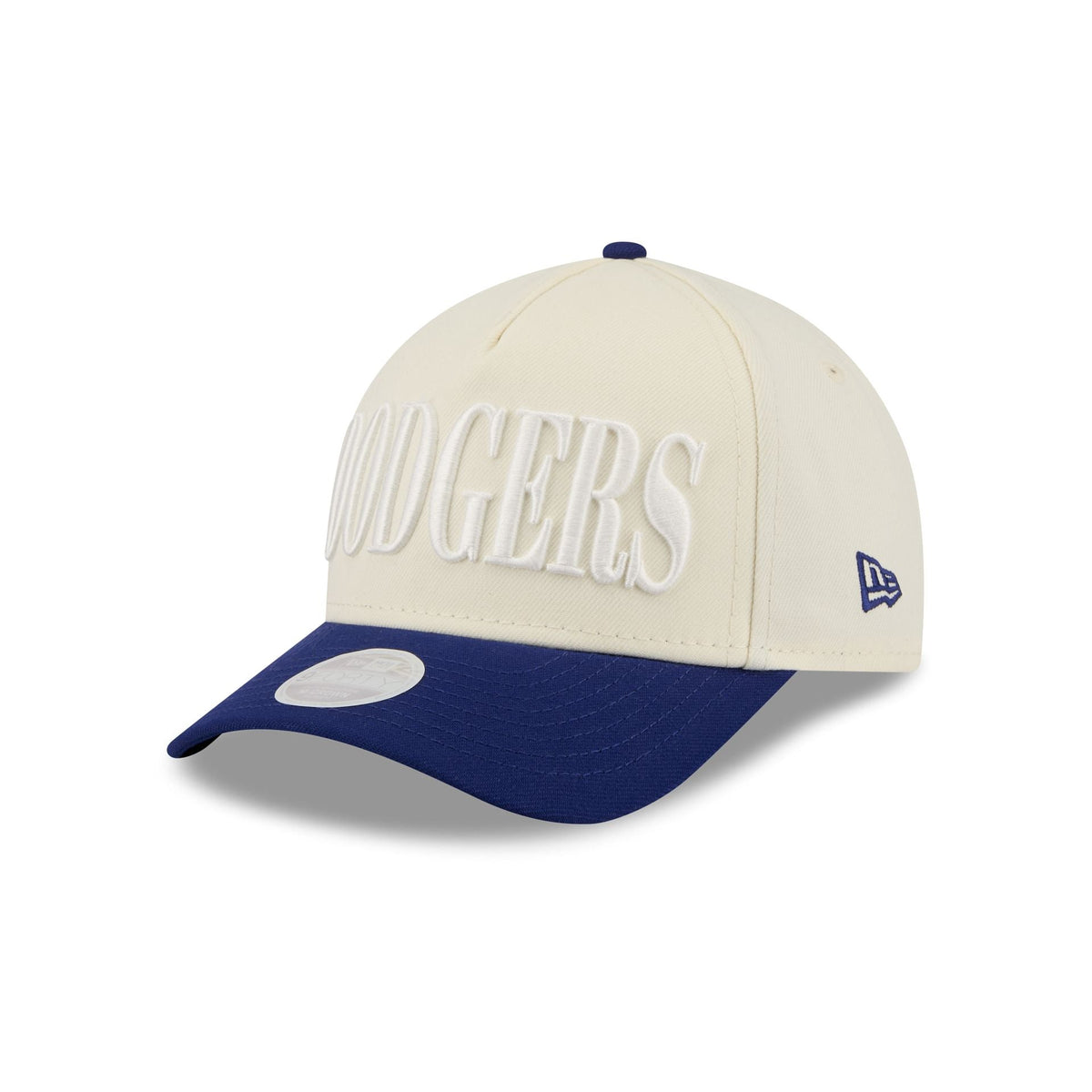 Los Angeles Dodgers Two Tone Chrome Women's 9FORTY M-Crown A-Frame Snapback Hat