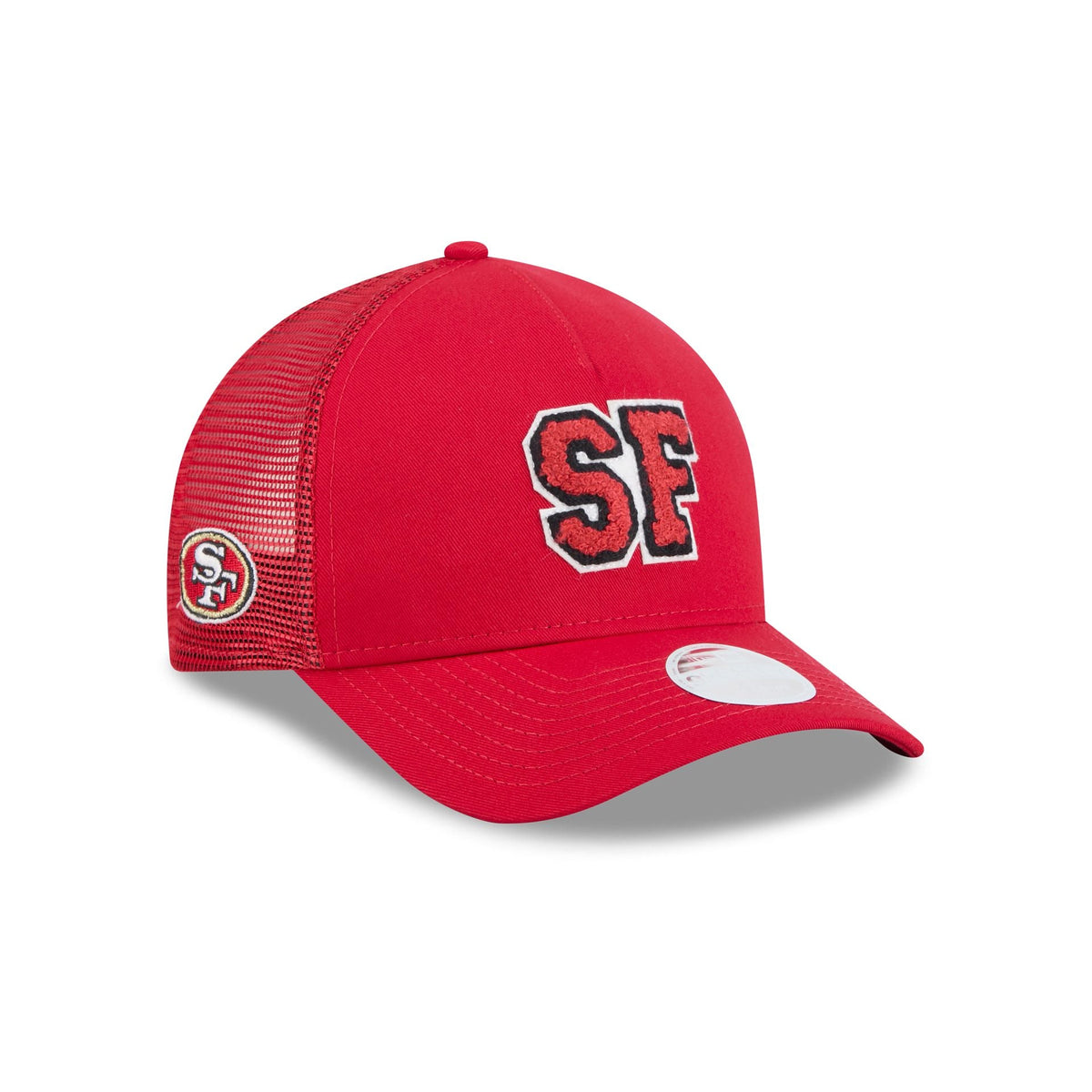 San Francisco 49ers Scoreboard Women's 9FORTY M-Crown A-Frame Trucker Hat