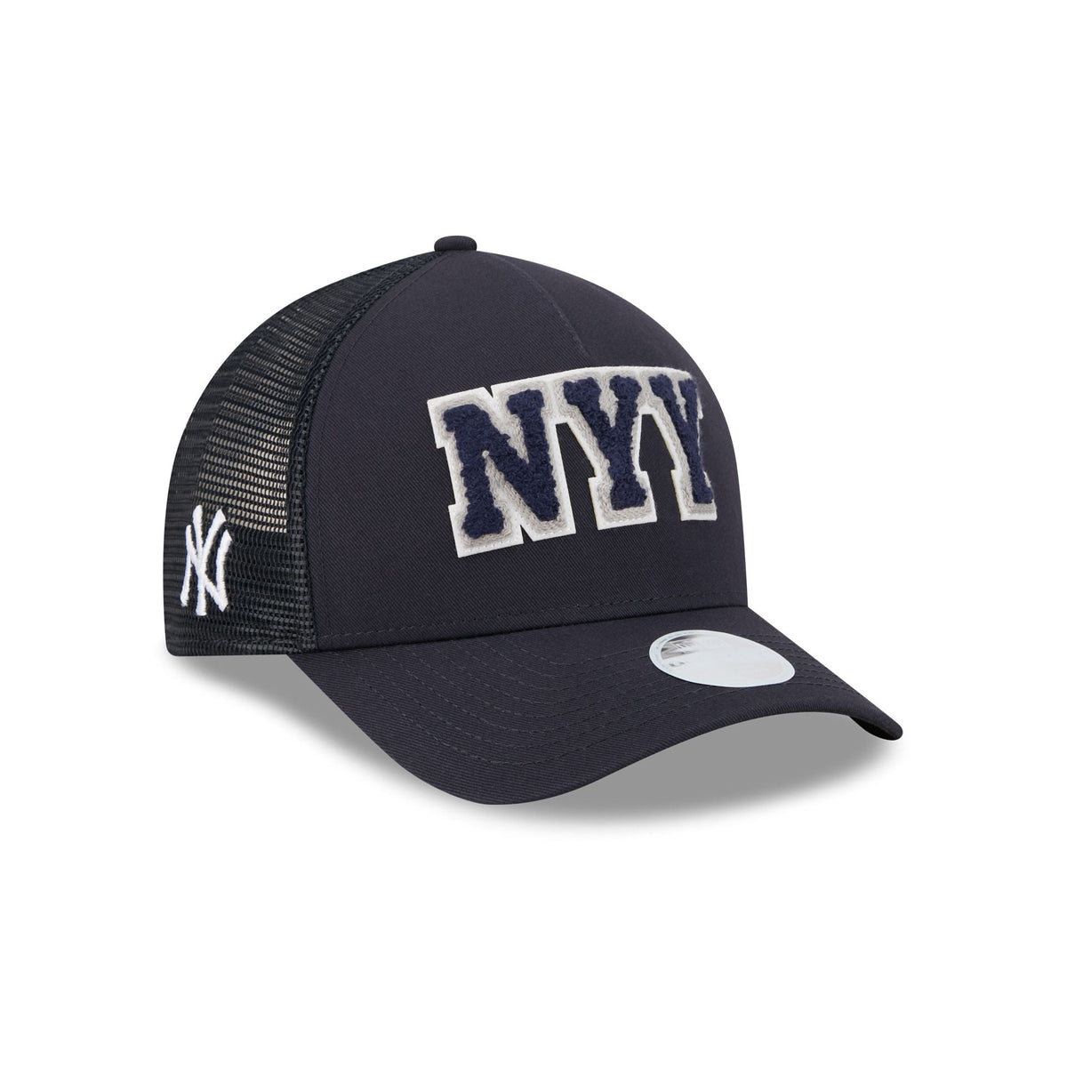 New York Yankees Scoreboard Women's 9FORTY M-Crown A-Frame Trucker Hat