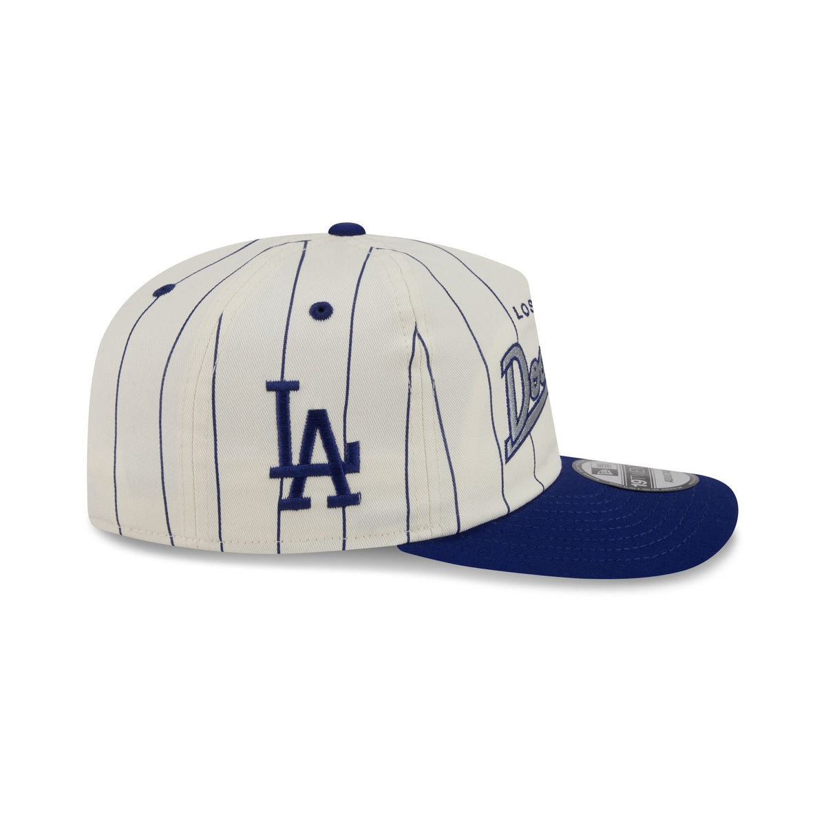 Los Angeles Dodgers Chrome White Pinstripe 19TWENTY Snapback Hat
