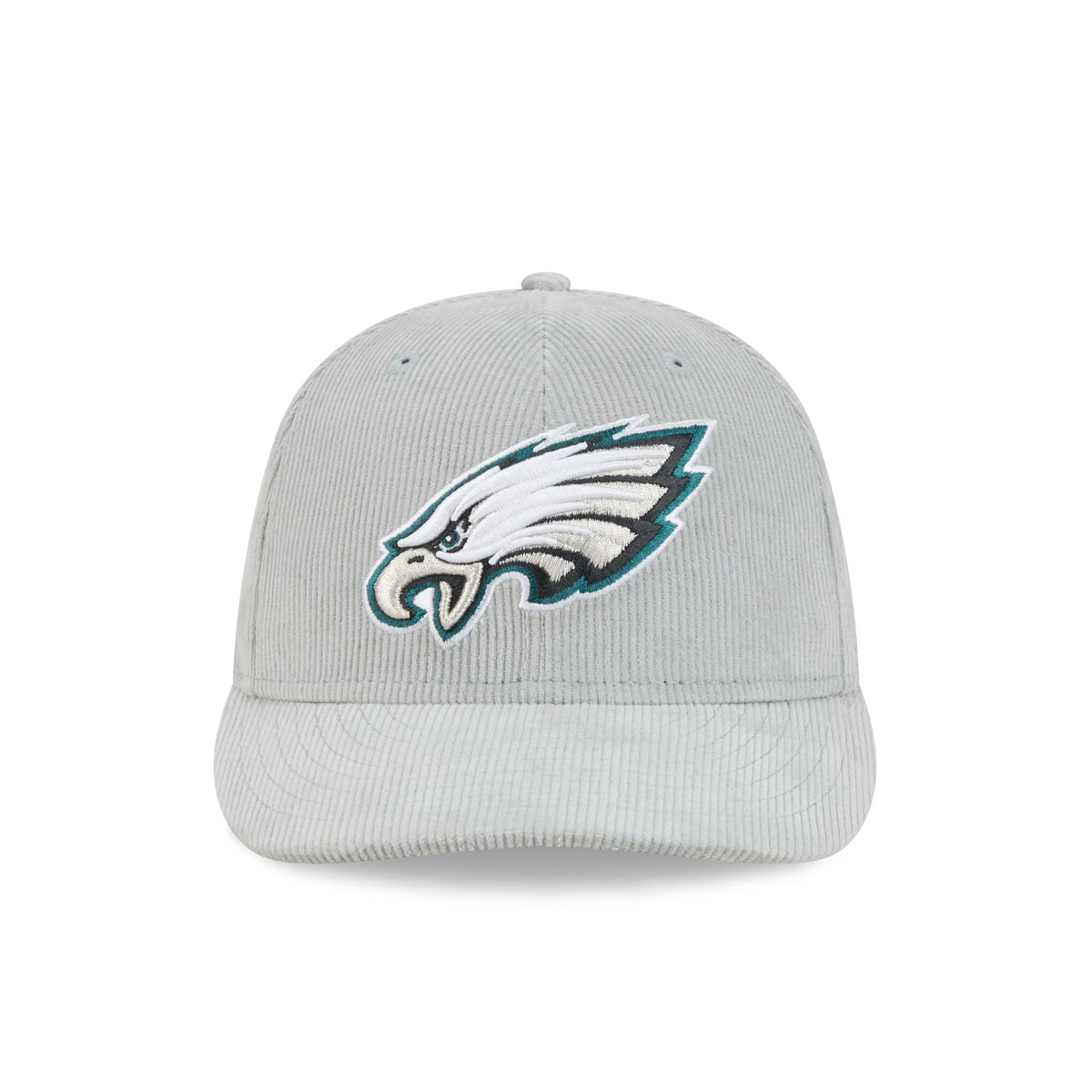 Philadelphia Eagles Light Gray Corduroy 59FIFTY Fitted Hat