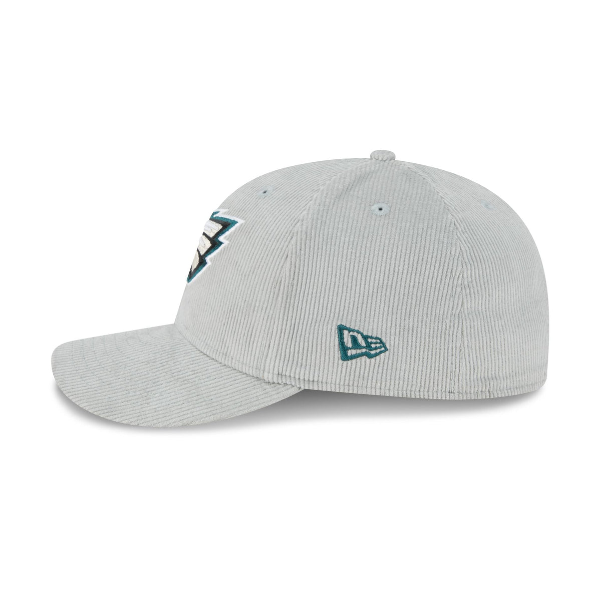 Philadelphia Eagles Light Gray Corduroy 59FIFTY Fitted Hat